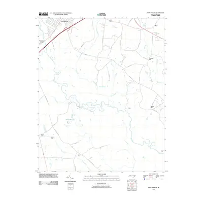 2010 Map of Four Oaks NE, 2010 Print