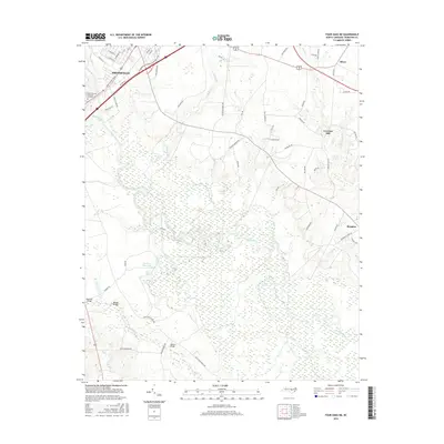 2016 Map of Four Oaks NE, 2016 Print