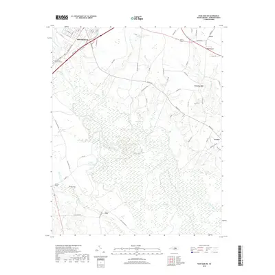 2019 Map of Four Oaks NE, 2019 Print