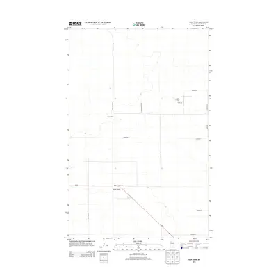 2013 Map of Four Town, 2013 Print