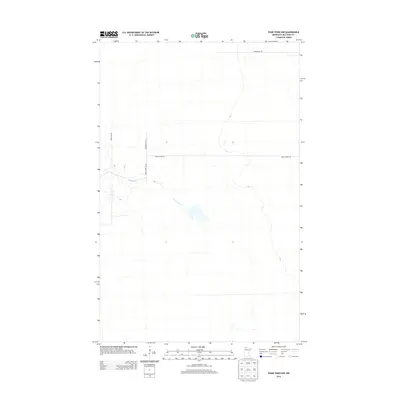 2013 Map of Four Town NW, 2013 Print