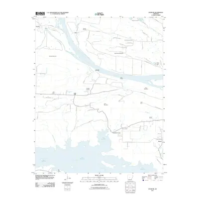 2011 Map of Fourche, 2011 Print
