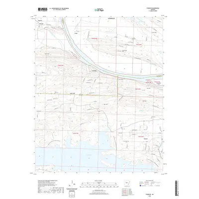 2020 Map of Fourche, 2020 Print