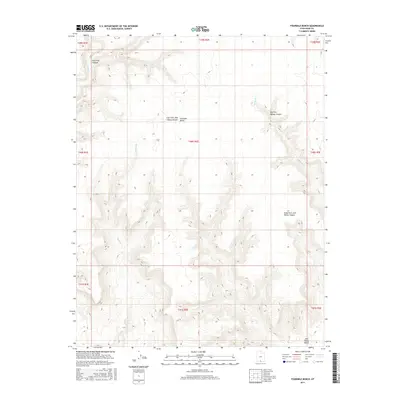 2017 Map of Fourmile Bench, 2017 Print