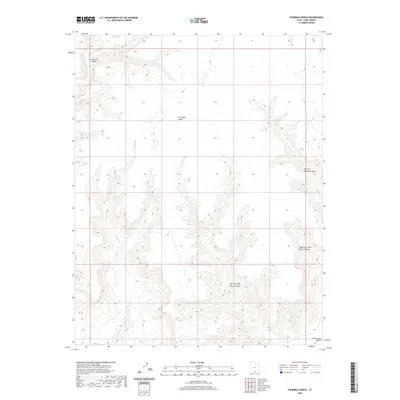 2020 Map of Fourmile Bench, 2020 Print