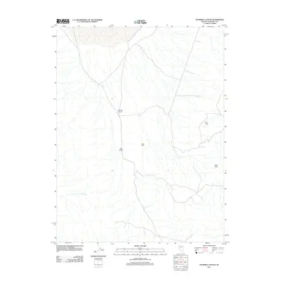 2011 Map of Fourmile Canyon, 2011 Print