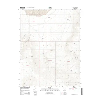 2014 Map of Fourmile Canyon, 2014 Print