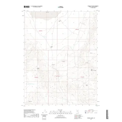 2018 Map of Fourmile Canyon, 2018 Print