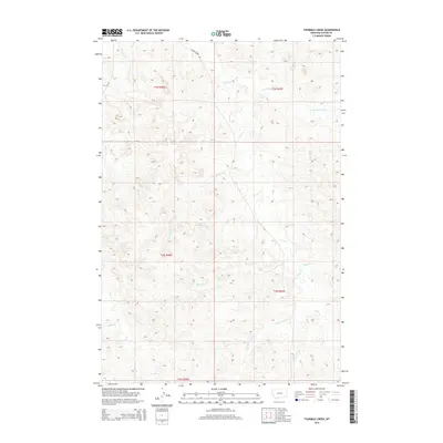 2014 Map of Fourmile Creek, 2014 Print