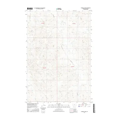 2017 Map of Fourmile Creek, 2017 Print