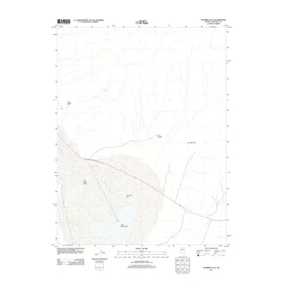 2011 Map of Fourmile Flat, 2011 Print