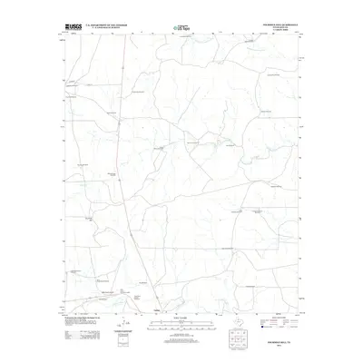 2012 Map of Fourmile Hill, 2012 Print