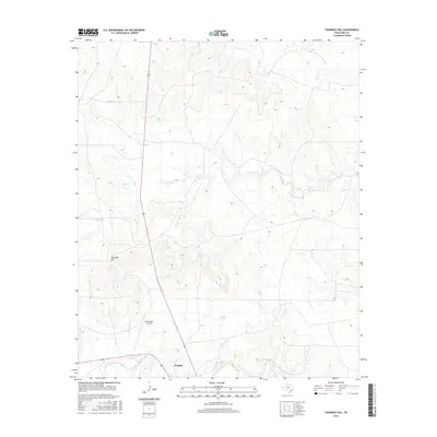 2016 Map of Fourmile Hill, 2016 Print