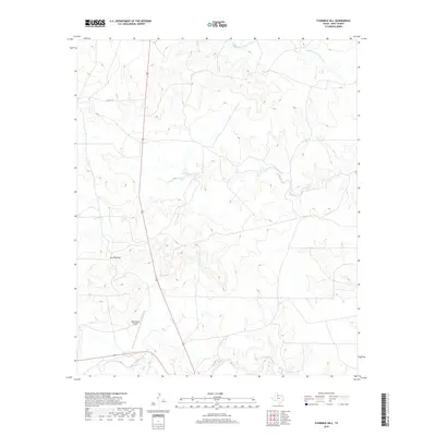 2019 Map of Fourmile Hill, 2019 Print