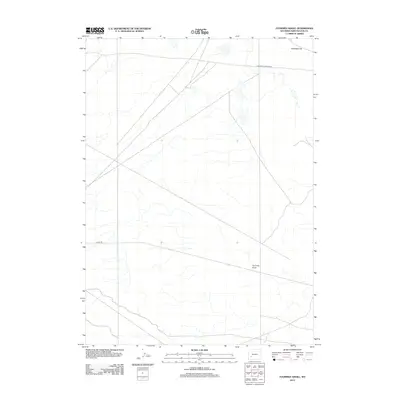 2012 Map of Fourmile Knoll, 2012 Print