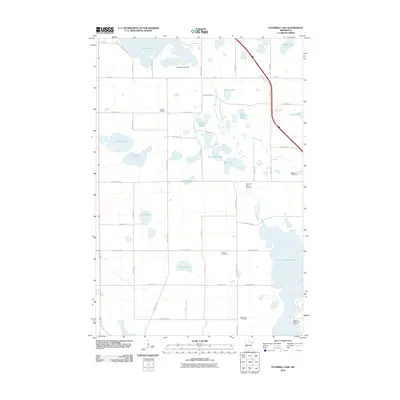 2010 Map of Fourmile Lake, 2010 Print