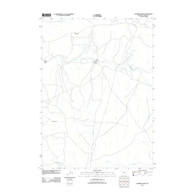 2012 Map of Fourmile Point, 2012 Print