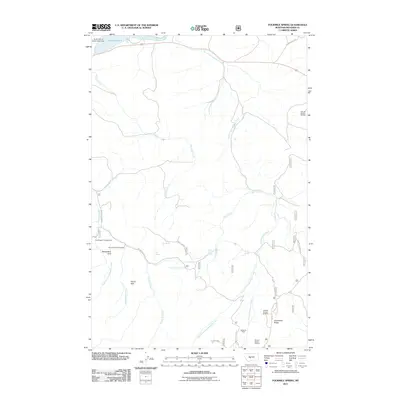 2011 Map of Fourmile Spring, 2011 Print