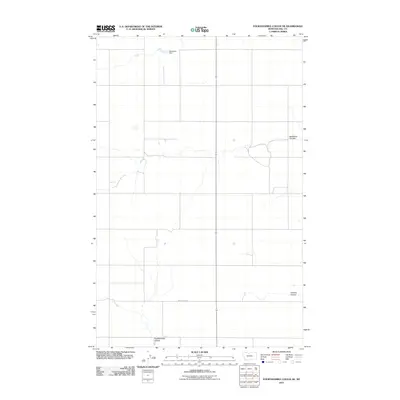 2011 Map of Fourteenmile Coulee NE, 2011 Print
