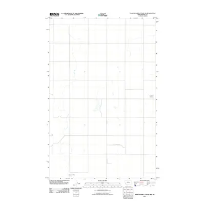 2011 Map of Fourteenmile Coulee NW, 2011 Print