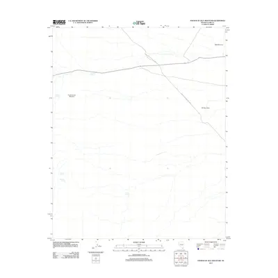 2012 Map of Fourth of July Mountain, 2012 Print