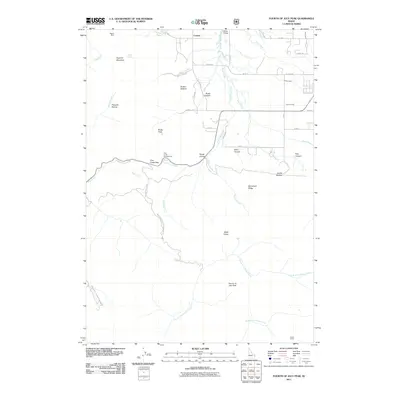 2011 Map of Fourth of July Peak, 2011 Print