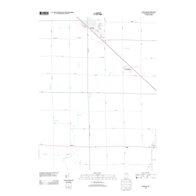 2013 Map of Fowler, 2013 Print