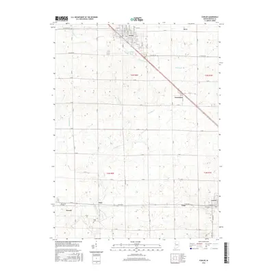 2016 Map of Fowler, 2016 Print