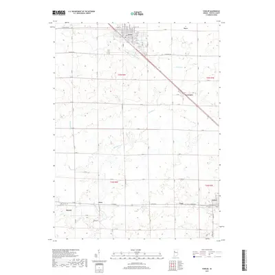 2019 Map of Fowler, 2019 Print
