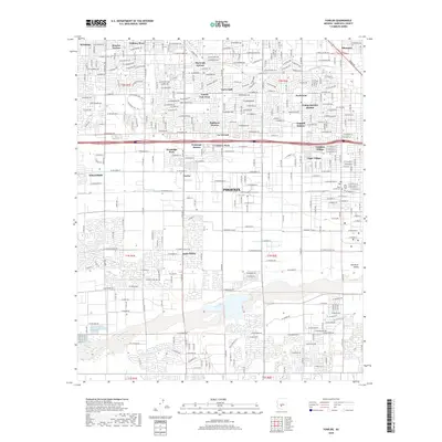 2018 Map of Fowler, 2018 Print