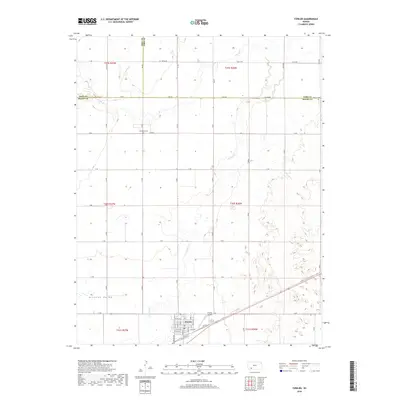 2018 Map of Fowler, 2018 Print