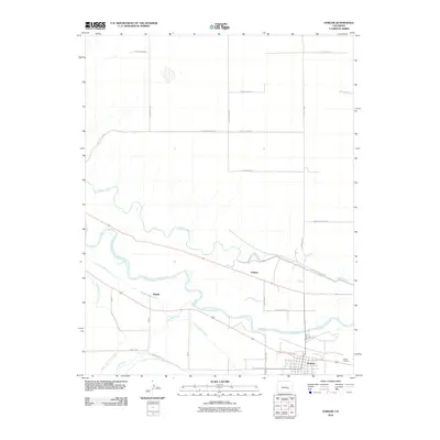 2010 Map of Fowler, 2010 Print