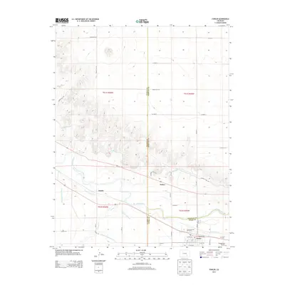 2013 Map of Fowler, 2013 Print