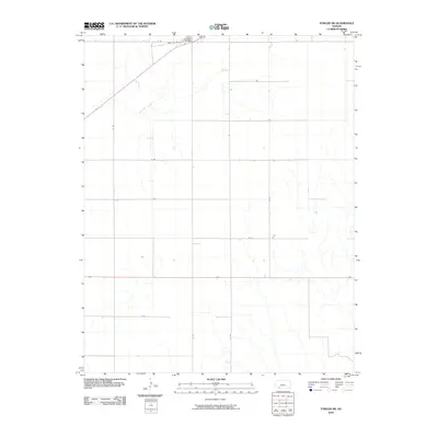 2010 Map of Fowler SW, 2010 Print