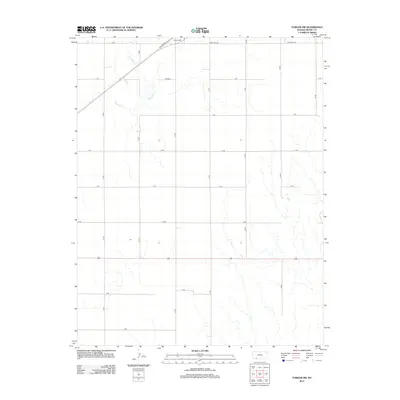 2012 Map of Fowler SW, 2012 Print