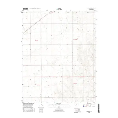 2016 Map of Fowler SW, 2016 Print