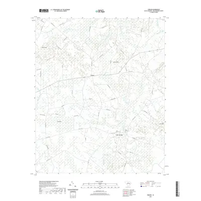 2020 Map of Fowler, 2020 Print