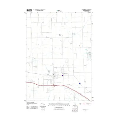 2011 Map of Fowlerville, 2011 Print