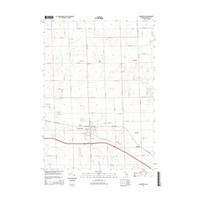 2014 Map of Fowlerville, 2014 Print