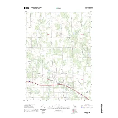 2023 Map of Fowlerville, 2023 Print