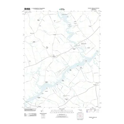 2011 Map of Fowling Creek, 2011 Print
