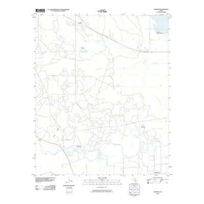 2010 Map of Fowlkes, 2010 Print