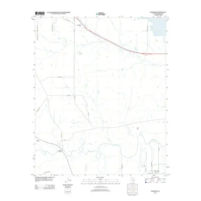 2013 Map of Fowlkes, 2013 Print