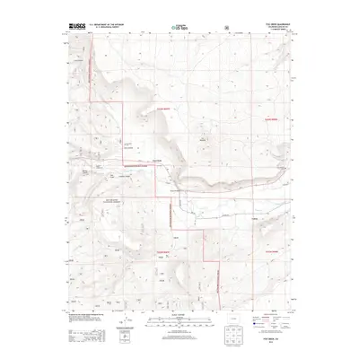 2013 Map of Fox Creek, 2013 Print