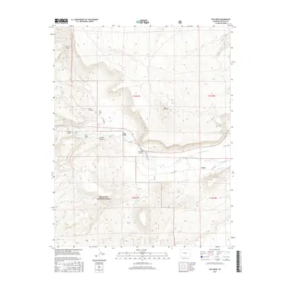 2016 Map of Fox Creek, 2016 Print