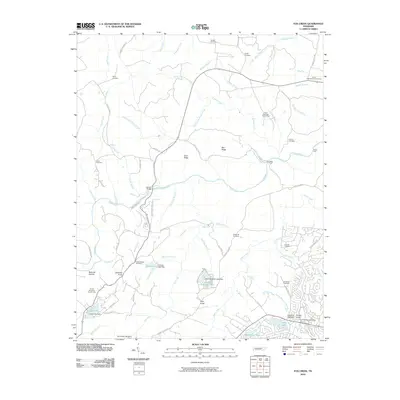 2010 Map of Fox Creek, 2010 Print
