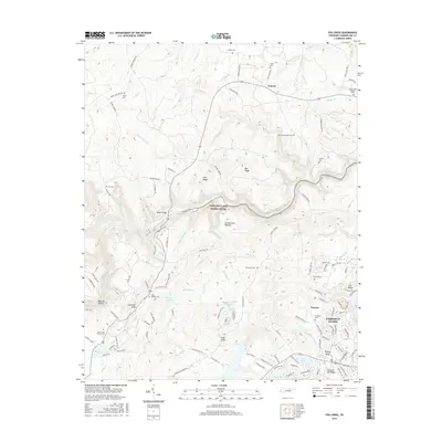 2016 Map of Fox Creek, 2016 Print