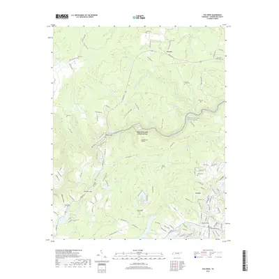 2019 Map of Fox Creek, 2019 Print