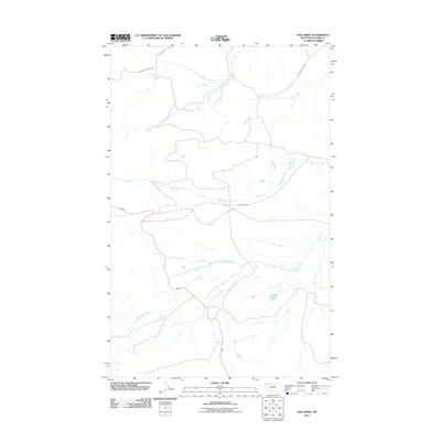 2011 Map of Fox Creek, 2011 Print