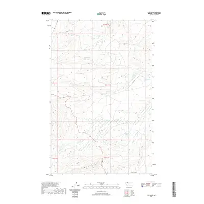 2020 Map of Fox Creek, 2020 Print